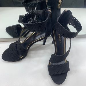 Black high heels